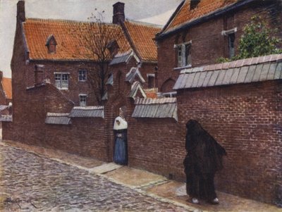 Beguinage of Mont St Amand, Ghent by after Amedee Forestier